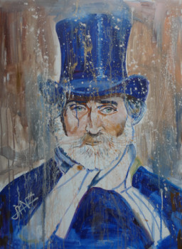 Œuvre contemporaine nommée « Giuseppe Verdi III " Renaissance " », Réalisée par PHILIPPE JAMIN