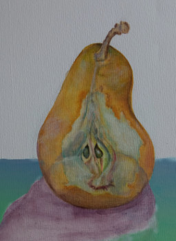 Œuvre contemporaine nommée « Intérieur d'une bonne poire », Réalisée par PHILIPPE ORIOL