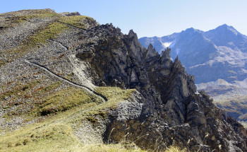 Œuvre contemporaine nommée « Les Aiguillettes de Vaujany », Réalisée par INSTANT DE BONHEUR