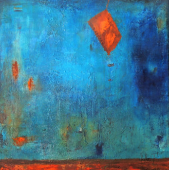 Œuvre contemporaine nommée « A BLUE FEELING », Réalisée par ELENI PAPPA TSANTILIS