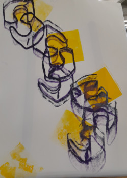 Œuvre contemporaine nommée « LE DESARROI DE CASSIOPEE », Réalisée par YVES GLOAGUEN