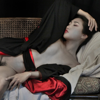 Œuvre contemporaine nommée « Madama Butterfly », Réalisée par IGOR B. GLIK