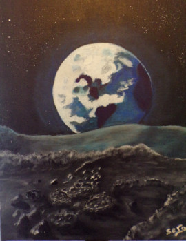 Œuvre contemporaine nommée « levé de terre », Réalisée par ORI SEBROGUI