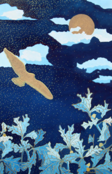 Œuvre contemporaine nommée « Sagesse », Réalisée par NADIA TOUHAMI