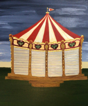 Œuvre contemporaine nommée « Carrousel fermé », Réalisée par CHIMAIRA