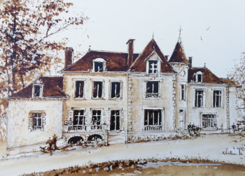 Œuvre contemporaine nommée « Château de Bintin », Réalisée par CHRISTOPHE CREPIN