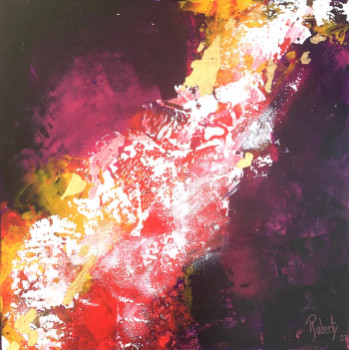 Œuvre contemporaine nommée « Ultra-violet », Réalisée par RABERTY