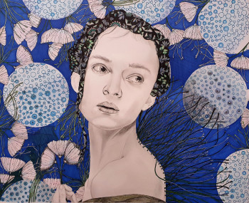 Œuvre contemporaine nommée « Romance perdue », Réalisée par LOO'ISE