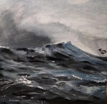 Œuvre contemporaine nommée « Welle », Réalisée par TAN