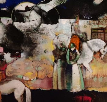 Œuvre contemporaine nommée « Les Trois B, Beauté, Bien et Bénéfice 2 », Réalisée par MARCELO BOTTARO