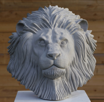 Œuvre contemporaine nommée « Lion 2 », Réalisée par ZEF