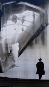 Œuvre contemporaine nommée « Vers un au-delà », Réalisée par C. MILHE