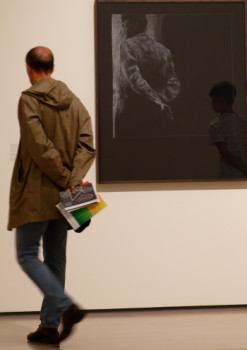 Œuvre contemporaine nommée « Mimétisme au Musée Botin de Santander, Espagne », Réalisée par JEAN VERMEULEN