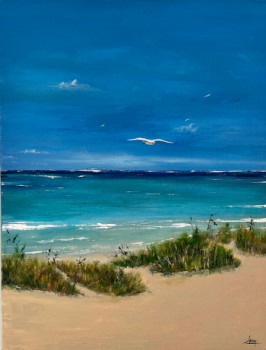 Œuvre contemporaine nommée « Océane », Réalisée par LEROY THIERRY