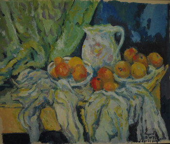 Œuvre contemporaine nommée « NATURE MORTE 1889 », Réalisée par FAYARD