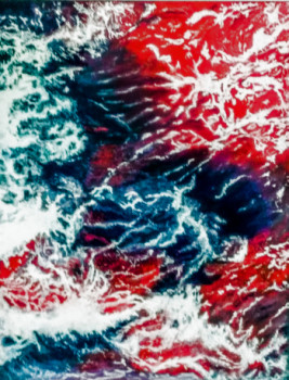 Œuvre contemporaine nommée « Mer rouge. », Réalisée par FRANCIS RIANCHO