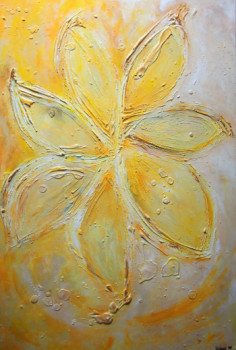 Œuvre contemporaine nommée « Etoile d'or », Réalisée par VITALIS