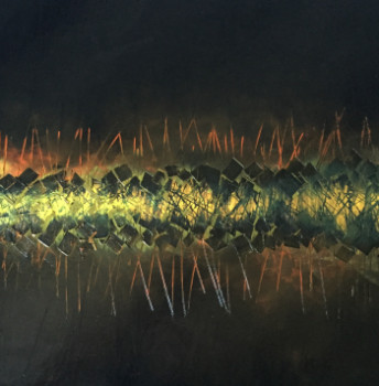 Œuvre contemporaine nommée « Technique mixte 5056 », Réalisée par BERTHOLOM LYSA