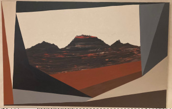 Œuvre contemporaine nommée « Horizon7# », Réalisée par GILLES COZANET