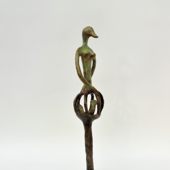 Œuvre contemporaine nommée « Femme oiseau (n°312) », Réalisée par DIDIER FOURNIER