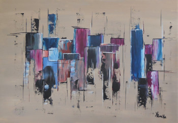 Œuvre contemporaine nommée « Modernité », Réalisée par KARINE LOCKE