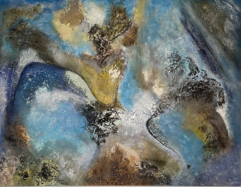 Œuvre contemporaine nommée « Oeuvre VP N°22 », Réalisée par VERNEUIL PASCAL (VP)