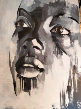 Œuvre contemporaine nommée « femme », Réalisée par SANPIER
