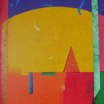 Œuvre contemporaine nommée « L'ARCHE SALVATRICE », Réalisée par JEAN-MARC GAYRAUD