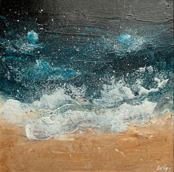 Œuvre contemporaine nommée « La vague. », Réalisée par LIILY