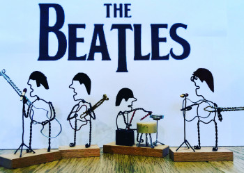 Œuvre contemporaine nommée « The Beatles », Réalisée par MUSELET_MAN
