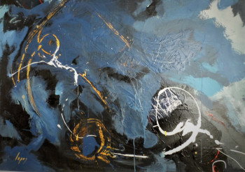 Œuvre contemporaine nommée « 050721 », Réalisée par LOPEZ