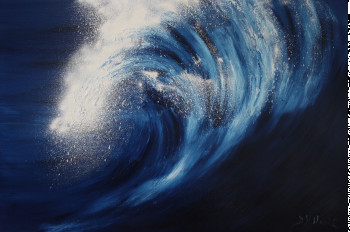 La Vague 1. Vendue. Sur commande Sur le site d’ARTactif