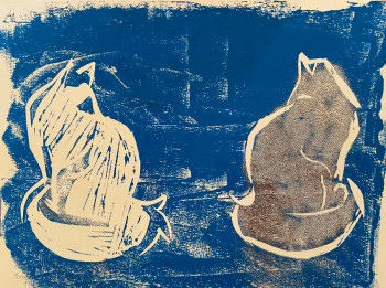 Œuvre contemporaine nommée « Cats #05 », Réalisée par AERH ARTS