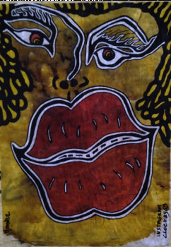 Œuvre contemporaine nommée « Lips », Réalisée par CLOERAY69
