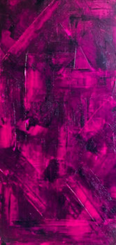Œuvre contemporaine nommée « Purple Secret 2 », Réalisée par CATHERINE BENOIST