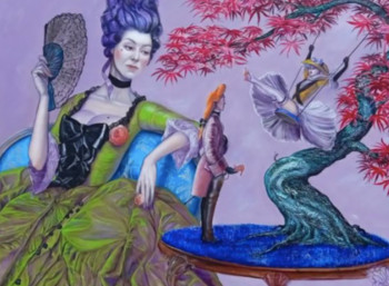 Œuvre contemporaine nommée « Le Bonsai de Valmont », Réalisée par PATRICK BOUSSIGNAC