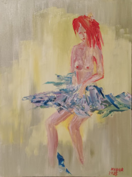 Œuvre contemporaine nommée « Le premier Nue », Réalisée par KOZAR