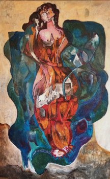 Œuvre contemporaine nommée « Miss lili », Réalisée par MANUEL NAVARRO