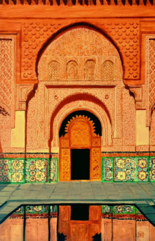 Œuvre contemporaine nommée « Bab a Marrakech », Réalisée par LARTMADA17