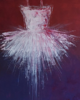 Œuvre contemporaine nommée « PREMIER BALLET 2 », Réalisée par MIREILLE MAURY