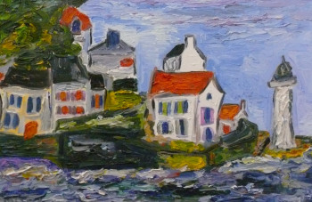 Œuvre contemporaine nommée « Port breton », Réalisée par PIERRE MöRI