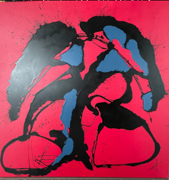 Œuvre contemporaine nommée « Les 4 éléments 2 », Réalisée par CHRISTOPHE MARTINEZ