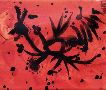 Œuvre contemporaine nommée « le dragon », Réalisée par VIVIANE