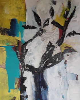 Œuvre contemporaine nommée « La sirene du monde imaginaire », Réalisée par MI BAUDRY