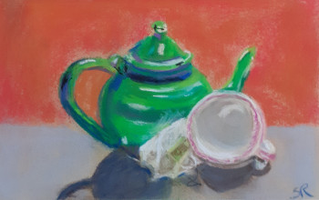 Œuvre contemporaine nommée « There is always time for tea », Réalisée par SARAH REED