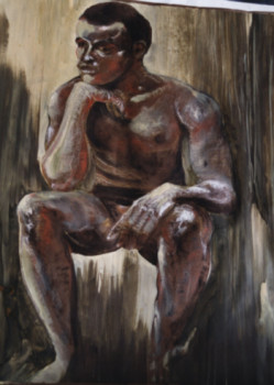 Œuvre contemporaine nommée « africa », Réalisée par MADU