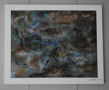 Œuvre contemporaine nommée « HEAVEN », Réalisée par STEF'ART