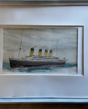 Œuvre contemporaine nommée « Titanic », Réalisée par ERIC LE BRETON