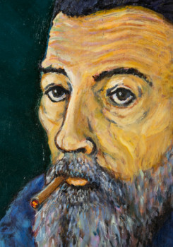 Œuvre contemporaine nommée « Portrait approximatif du facteur », Réalisée par BAGLIN