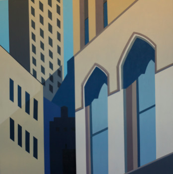 Œuvre contemporaine nommée « NY city St Patrick », Réalisée par PADDY